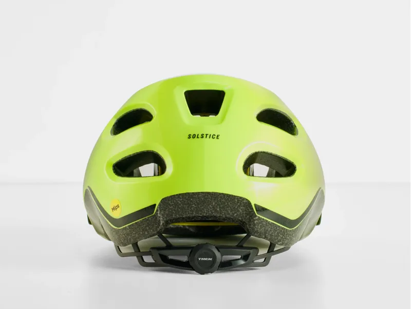 Trek Solstice MIPS MTB Cycling Helmet in Radioactive Yellow-2